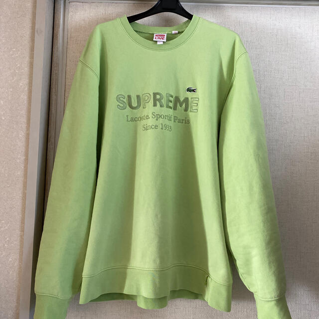 Supremeトレーナー LACOSTE