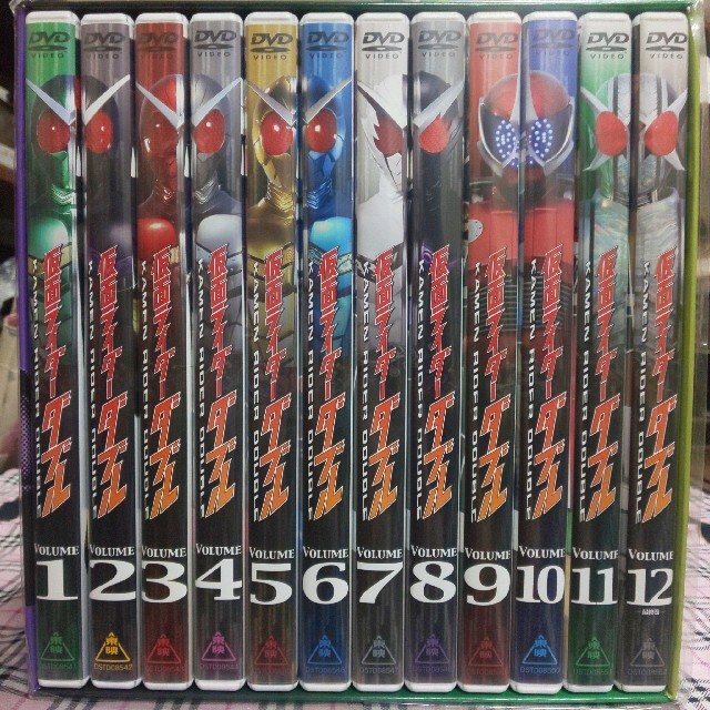 仮面ライダーW DVD全12巻セット(初回盤)