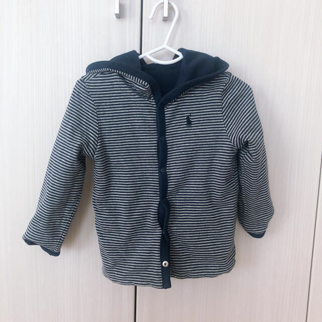 POLO RALPH LAUREN(ポロラルフローレン)の専用！ラルフローレン　リバーシブルパーカー　90 キッズ/ベビー/マタニティのキッズ服男の子用(90cm~)(ジャケット/上着)の商品写真