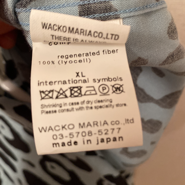 WACKO MARIA(ワコマリア)のWACKO MARIA OPEN COLLAR SHIRT sizeXL メンズのトップス(シャツ)の商品写真
