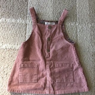 ザラキッズ(ZARA KIDS)のZARA コーデュロイ　ジャンパースカート(ワンピース)