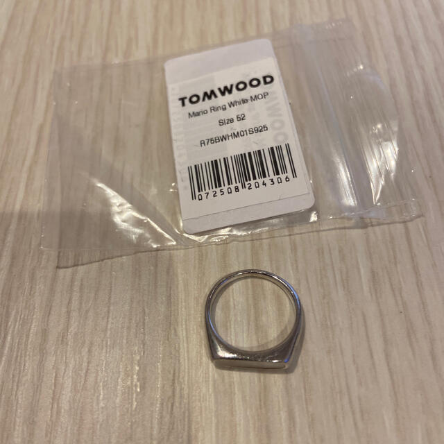 TOM WOOD Mairo Ring White MOP