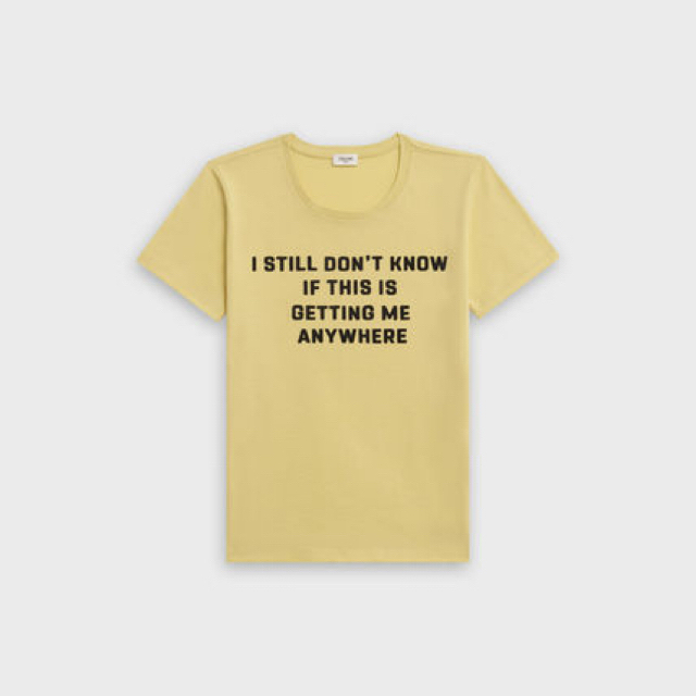 20SS Celine by Hedi Slimane typography T-hybridautomotive.com