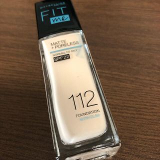 メイベリン(MAYBELLINE)のメイベリン フィットミーリキッドファンデーションR112(ファンデーション)