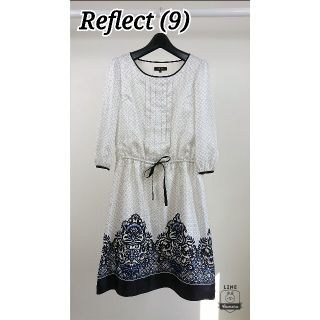 リフレクト(ReFLEcT)の美品♪ リフレクト 長袖ワンピース(ひざ丈ワンピース)