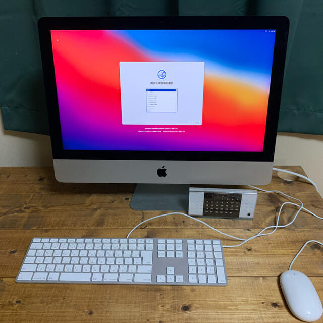 iMac 21.5インチ 2015 4kモデルデスクトップ型PC