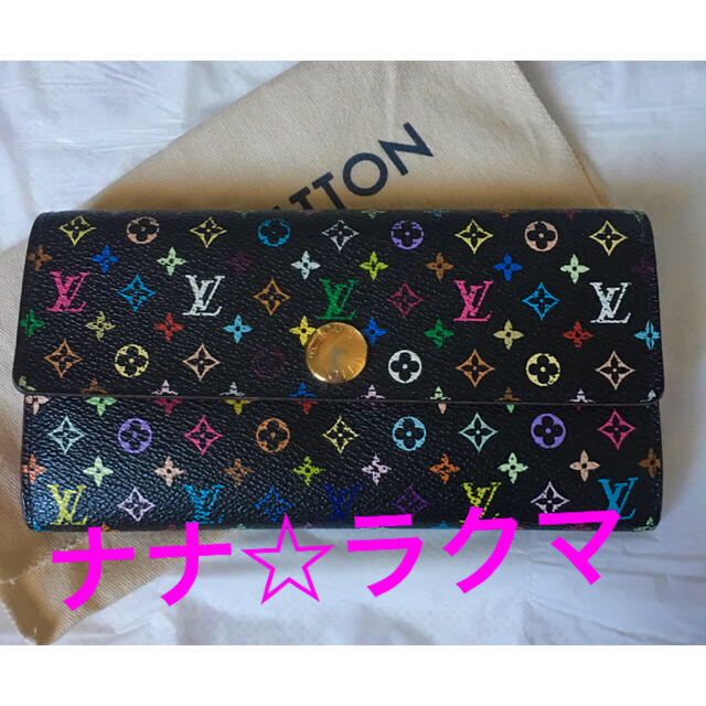 LOUIS VUITTON - 美品ルイヴィトンマルチカラーポルトフォイユサラ長 ...