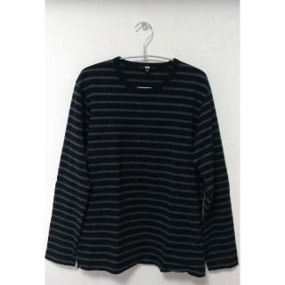 ユニクロ(UNIQLO)のユニクロ　ボーダートップス(Tシャツ/カットソー(七分/長袖))