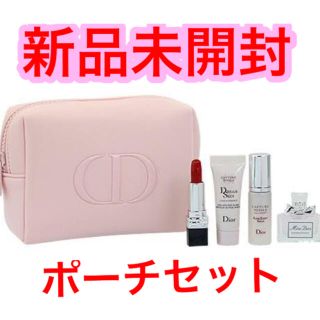 クリスチャンディオール(Christian Dior)のDior ミス ディオール ブルーミングEDT ピンクポーチセット(サンプル/トライアルキット)