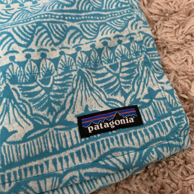 patagonia(パタゴニア)のパタゴニア　ショートパンツ　バギーズロング　58034新品未使用　【L】 総柄 メンズのパンツ(ショートパンツ)の商品写真