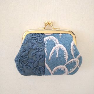 ミナペルホネン(mina perhonen)のミナペルホネン　ハンドメイド　がま口　財布　ポーチ　小銭入れ　バッグ　巾着　ヘア(コインケース)