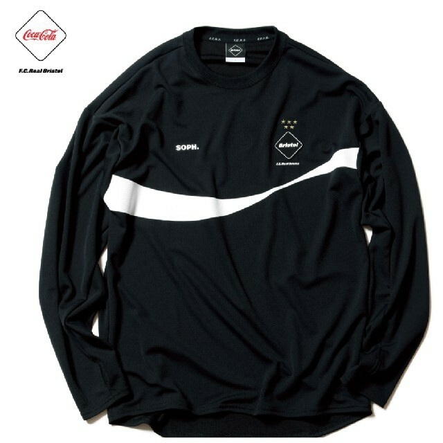 F.C.Real Bristol COCA-COLA BLACK L TEE