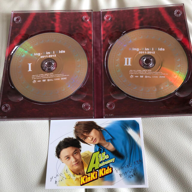 KinKi Kids(キンキキッズ)のKing・KinKi　Kids　2011-2012（DVD初回仕様） DVD エンタメ/ホビーのDVD/ブルーレイ(アイドル)の商品写真