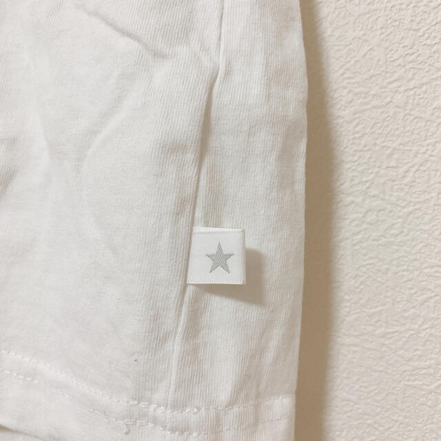 CONVERSE(コンバース)の【お値下げ】イーハイフン コンバース 半袖白Tシャツ レディースのトップス(Tシャツ(半袖/袖なし))の商品写真