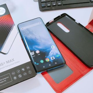 アンドロイド(ANDROID)のOneplus7 pro 256GB グローバル版 ブルー(スマートフォン本体)