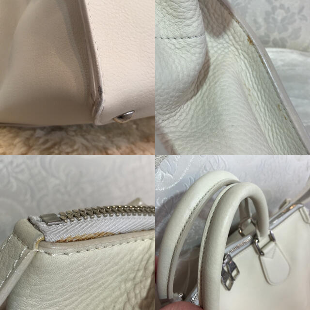 ☆美品☆ルイヴィトン カバ ナクソス レザートート 白
