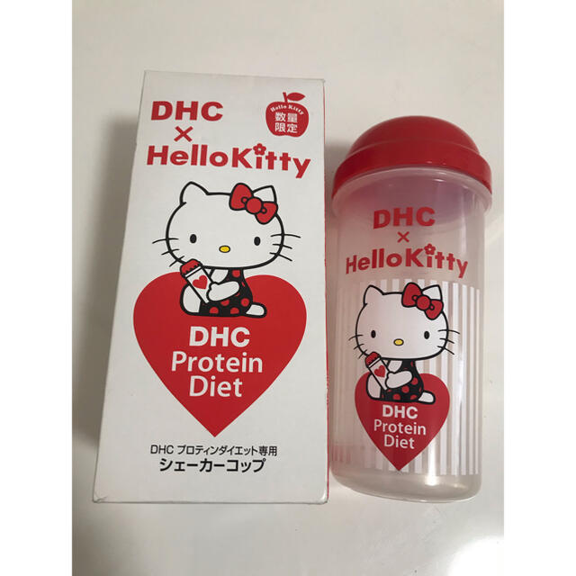 DHC(ディーエイチシー)の新品未使用 ☆プロテインダイエット専用シェーカー☆数量限定キティちゃんデザイン コスメ/美容のダイエット(ダイエット食品)の商品写真