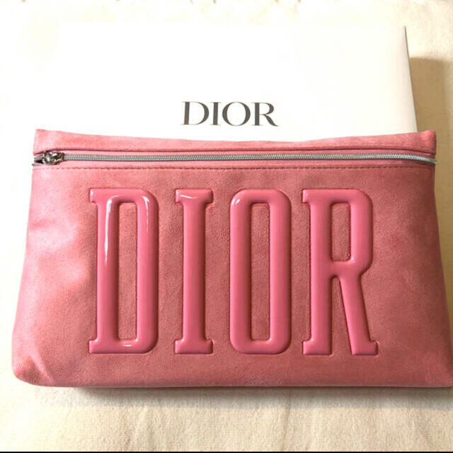 Dior クラッチバッグ ポーチ グレー ノベルティ 非売品 ポーチ | www