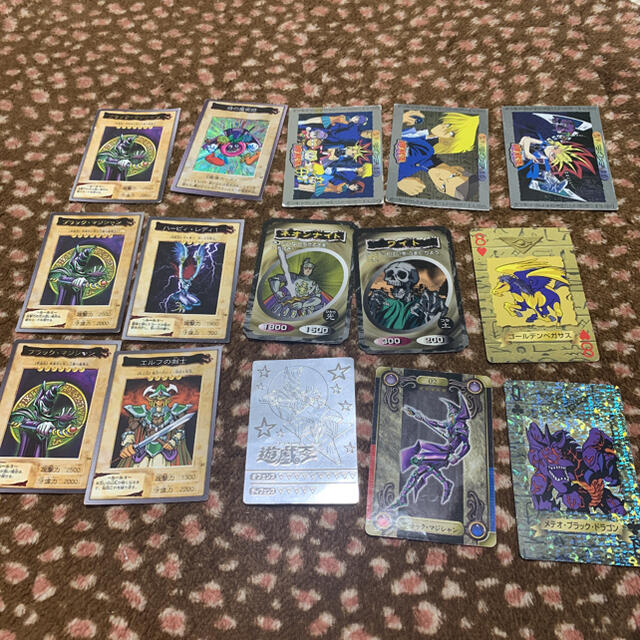 遊戯王 当時品 グッズ カード メテオブラックドラゴン トランプ