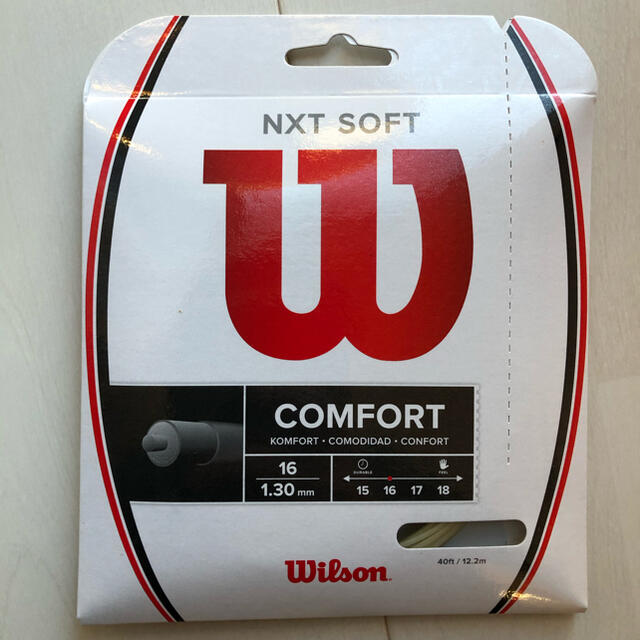 wilson(ウィルソン)の送料込み　Wilson ウィルソン　NXT SOFT ソフト スポーツ/アウトドアのテニス(ラケット)の商品写真