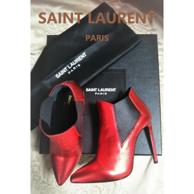 Saint Laurent - 【新品・未使用】サンローラン　チェルシー　アンクルブーツ　35