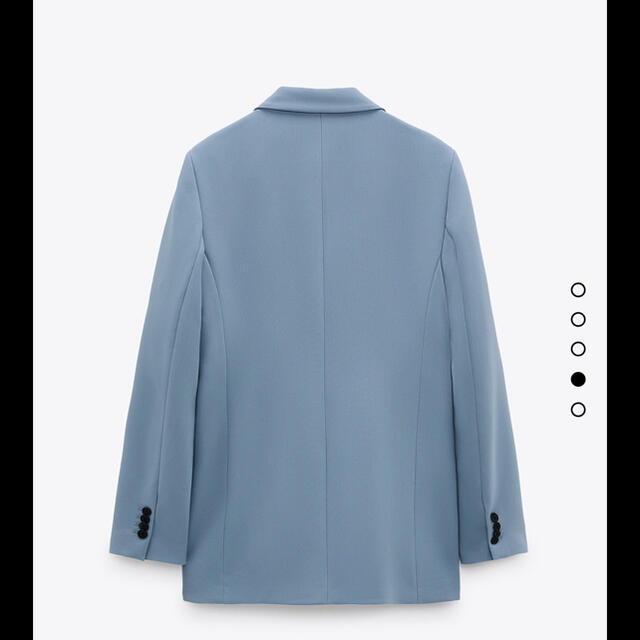 ZARA(ザラ)のZARA ダブルブレストブレザー レディースのジャケット/アウター(テーラードジャケット)の商品写真