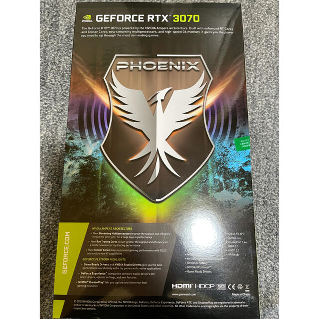 GAINWARD GEFORCE RTX 3070 PHOENIX 新品3/15