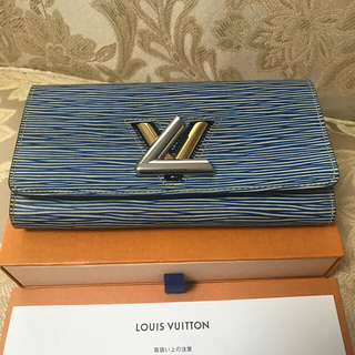 ルイヴィトン(LOUIS VUITTON)のルイヴィトン　エピデニム　２つ折りフラップ長財布(財布)