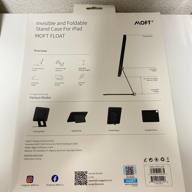 【新品】Moft Float + PenCasefor ApplePencil2 1