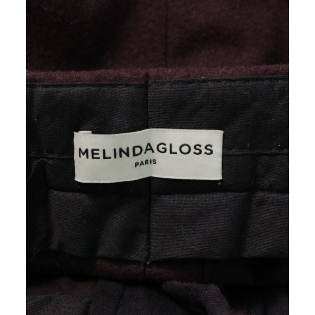 MELINDA GLOSS(メリンダグロス)のMELINDAGLOSS メリンダグロス スラックス 48(L位) エンジ 【古着】【中古】 メンズのパンツ(スラックス)の商品写真