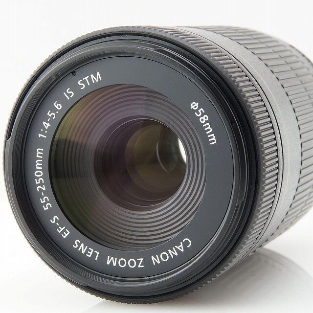 Canon(キヤノン)のNORISAN様専用 EF-s 55-250mm IS STM ＆ IS II スマホ/家電/カメラのカメラ(レンズ(ズーム))の商品写真