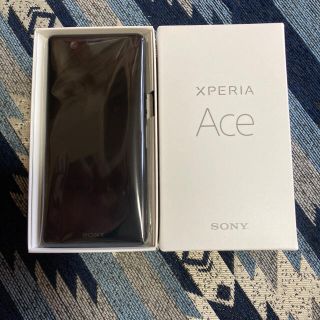 エクスペリア(Xperia)のwestin様専用　新品☆未使用　Xperia ace 2台　黒(スマートフォン本体)