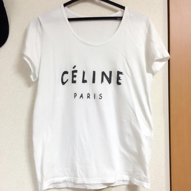 celine(セリーヌ)のセリーヌ♡パロディTシャツ♡ レディースのトップス(Tシャツ(半袖/袖なし))の商品写真