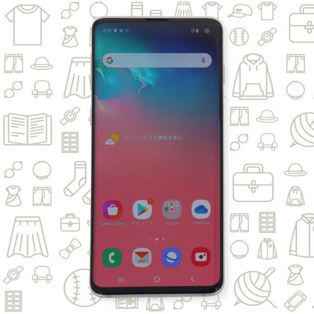 SAMSUNG(サムスン)の【A】GalaxyS10/SCV41/128/SIMフリー スマホ/家電/カメラのスマートフォン/携帯電話(スマートフォン本体)の商品写真