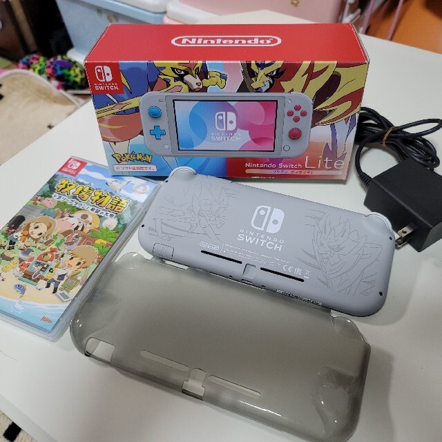 Nintendo Switch Lite ザシアン・ザマゼンタ セット