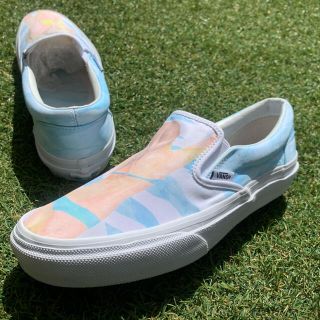 ヴァンズ(VANS)の美品24 VANS×YUMI YAMADA ヴァンズ スリッポン F380(スニーカー)