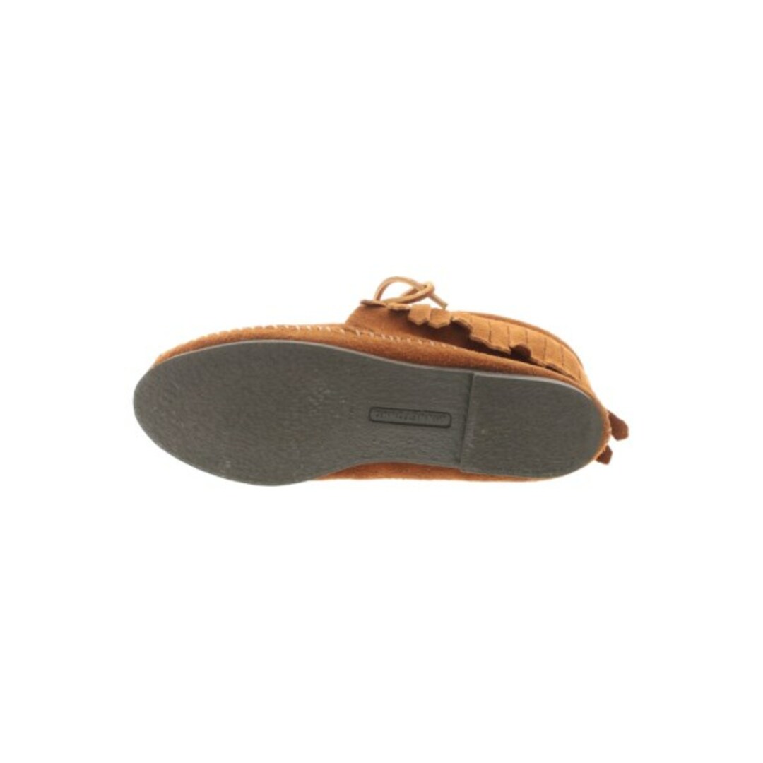 Minnetonka(ミネトンカ)のMINNETONKA モカシン/デッキシューズ 5.5(22.5cm位) 茶 【古着】【中古】 レディースの靴/シューズ(スリッポン/モカシン)の商品写真