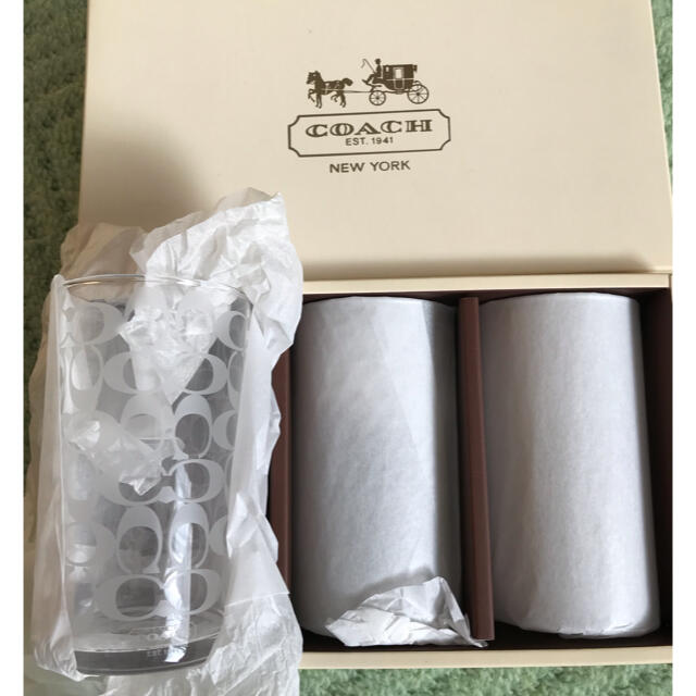 COACH(コーチ)のコーチ グラス  ☆CHARMMY KITTY様専用 インテリア/住まい/日用品のキッチン/食器(グラス/カップ)の商品写真