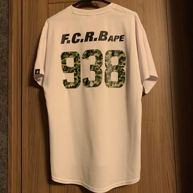 F.C.R.BAPE FCRB 938 TEAM TEE WHITE L