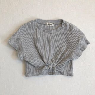 ブランシェス(Branshes)のbranshes ブランシェス　女の子　Tシャツ　グレー　80(Ｔシャツ)