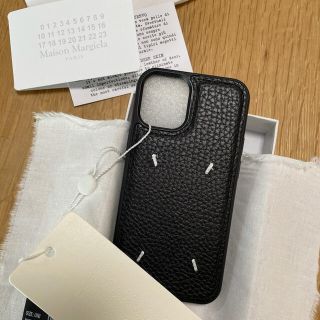 マルタンマルジェラ(Maison Martin Margiela)のMaison Margiela iPhone12 miniケース　ショッパー付き(iPhoneケース)