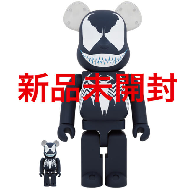 BE@RBRICK VENOM 100% & 400% ヴェノム ベアブリック その他 BE@RBRICK VENOM 100% & 400% ヴェノム ベアブリック その他