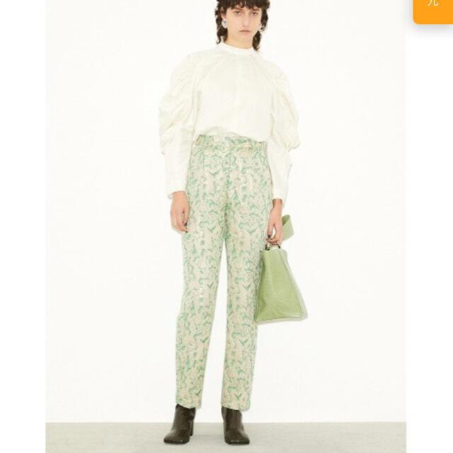 スライ  THROW JACQUARD HW TROUSER ハイウエストパンツ