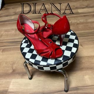 ダイアナ(DIANA)のダイアナ　[❤️赤❤️] エナメルパンプス❣️(ハイヒール/パンプス)