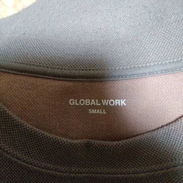 GLOBAL WORK(グローバルワーク)のメンズ GLOBAL WORK Tシャツ グレー メンズのトップス(Tシャツ/カットソー(半袖/袖なし))の商品写真