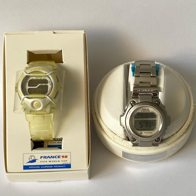 【未使用】カシオ G-SHOCK Baby-G FIFA W杯 98年 腕時計TONTON