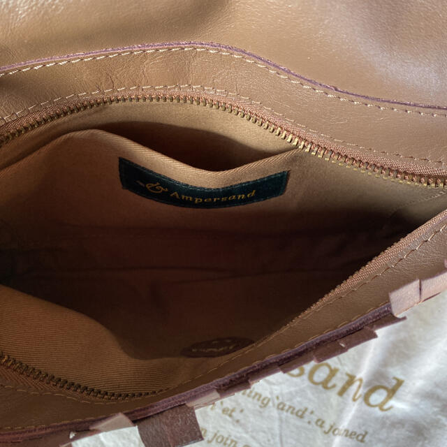 Ampersand レザー2wayショルダーバック レディースのバッグ(ショルダーバッグ)の商品写真