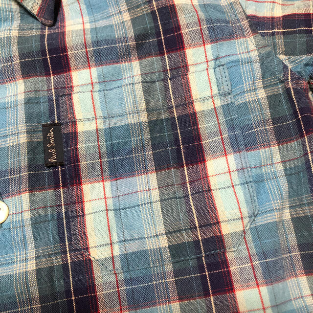 Paul Smith(ポールスミス)のポールスミス　キッズ　チェックシャツ キッズ/ベビー/マタニティのキッズ服男の子用(90cm~)(Tシャツ/カットソー)の商品写真