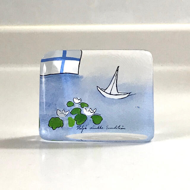 iittala ヘルヤ ガラスカード "Suomen kesä"