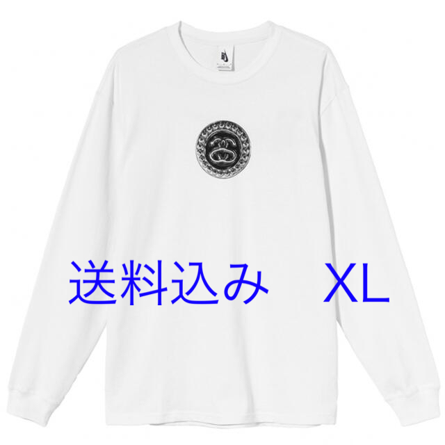 【送料込み★】NIKE × STUSSY ロングスリーブTシャツ XL 白